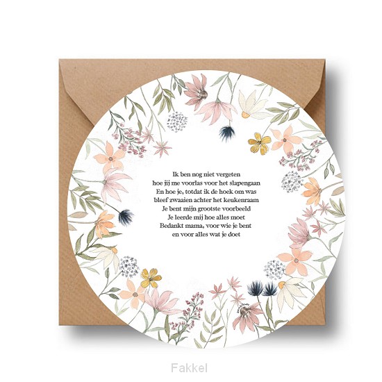 Cirkelcadeau ik ben nog niet vergeten