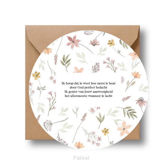 Cirkelcadeau ik hoop dat je weet