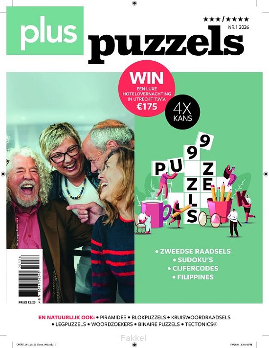 Plus puzzels nr 1 - februari 2026