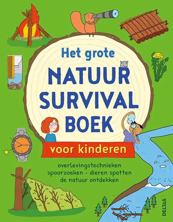 Grote natuur survivalboek voor kinderen