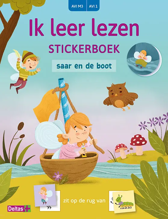 Stickerboek saar en de boot