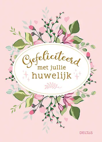Gefeliciteerd met jullie huwelijk
