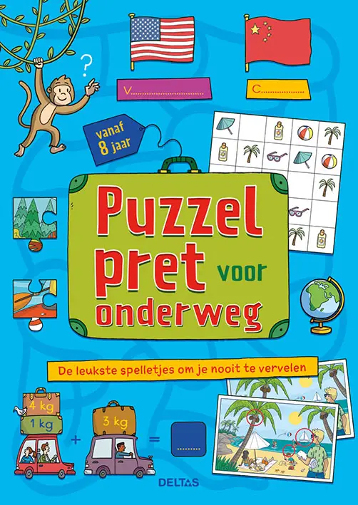 Puzzelpret voor onderweg / vanaf 8 jaar