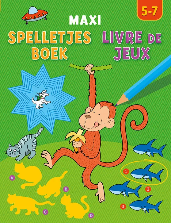 Maxi spelletjesboek / Maxi livre de jeux