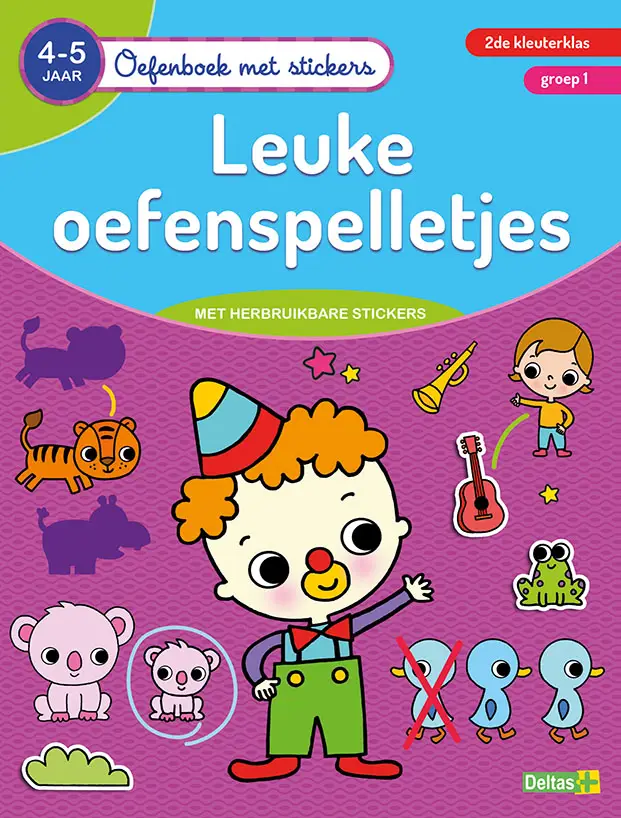 Leuke oefenspelletjes / 4-5 jaar groep 1