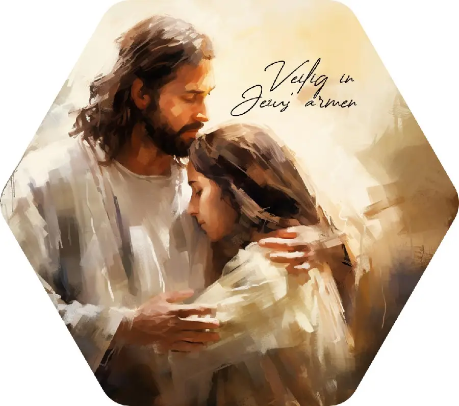 honingraat small 15cm veilig in Jezus ar