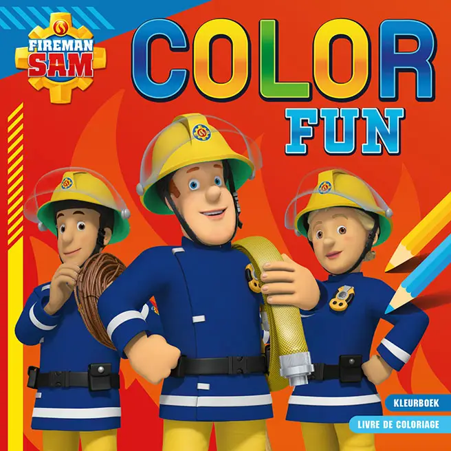 Brandweerman sam color fun / sam le pomp