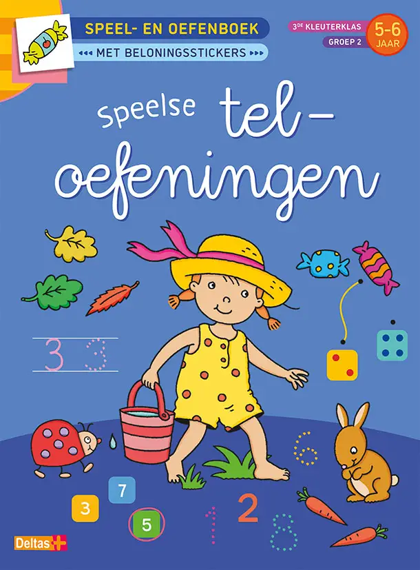 Speel- en oefenboek met beloningssticker