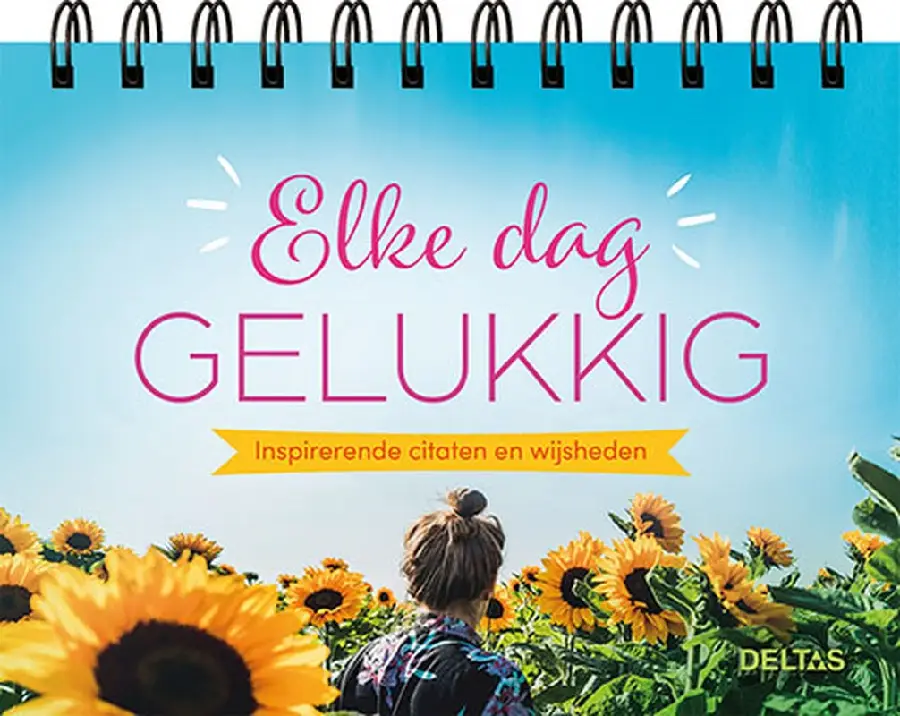 Elke dag gelukkig - tafelstaander