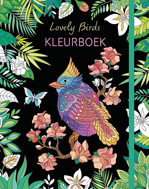Lovely birds kleurboek