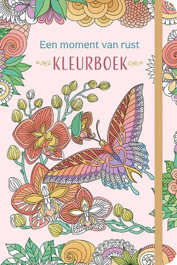 Moment van rust kleurboek