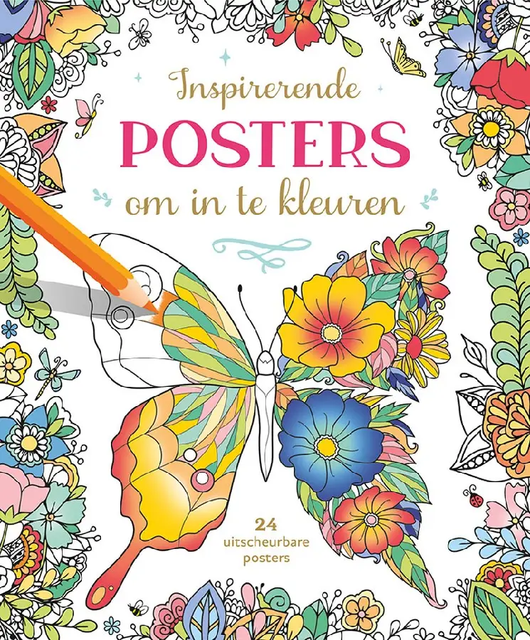 Inspirerende posters om in te kleuren