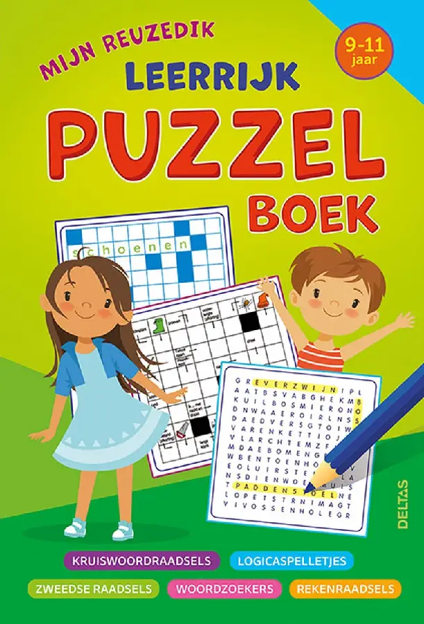 Mijn reuzedik leerrijk puzzelboek 9-11