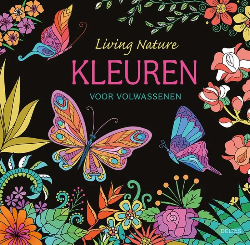 Living nature - kleuren voor volwassenen