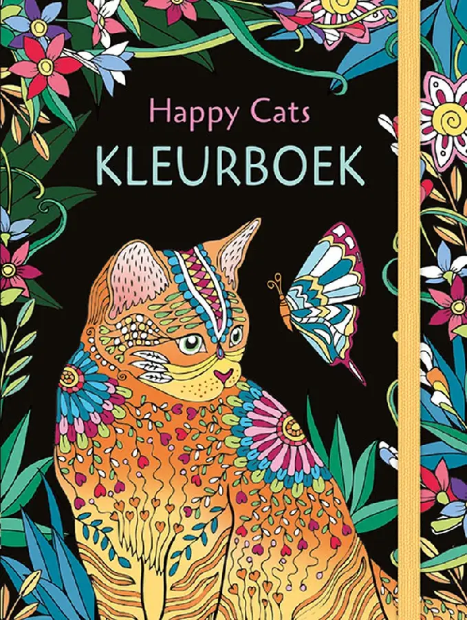 Happy cats kleurboek