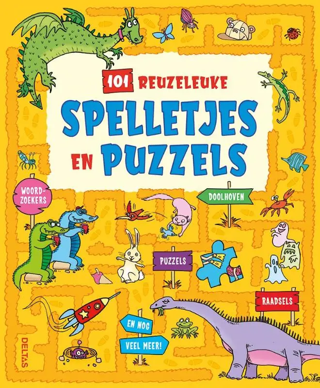 101 reuzeleuke spelletjes en puzzels