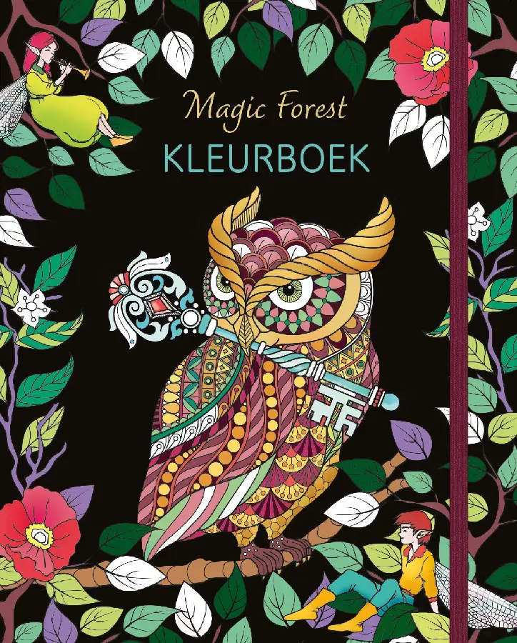 Magic forest kleurboek