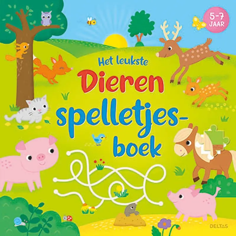 Leukste dieren spelletjesboek 5-7