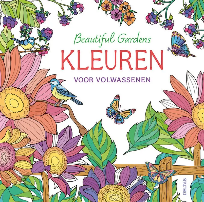 Beautiful gardens kleuren voor volwassen