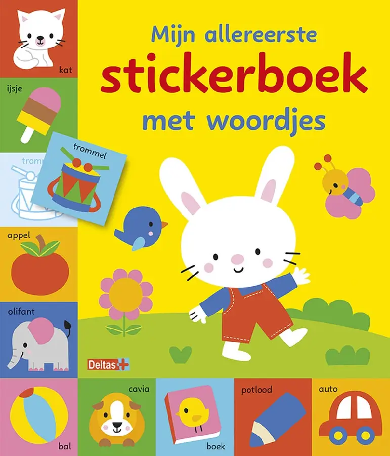 Mijn allereerste stickerboek met woordje