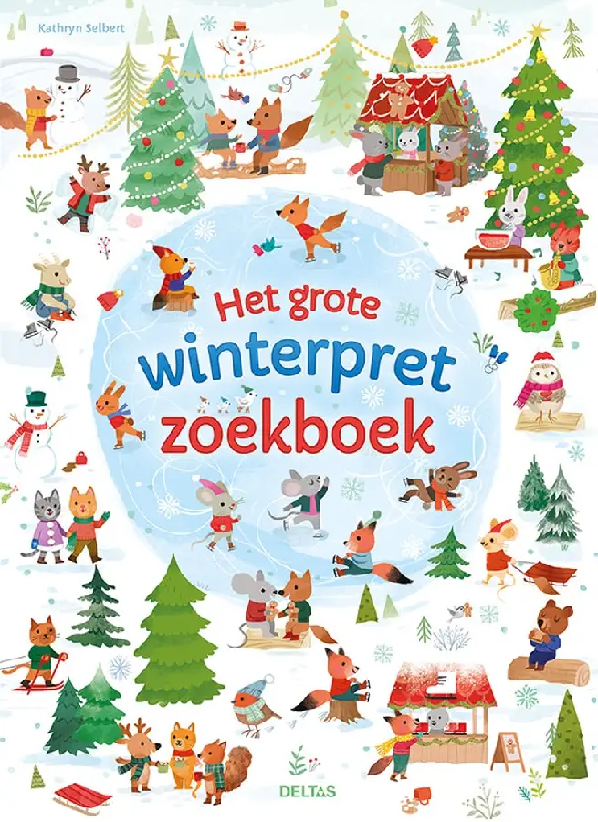 Grote winterpret zoekboek