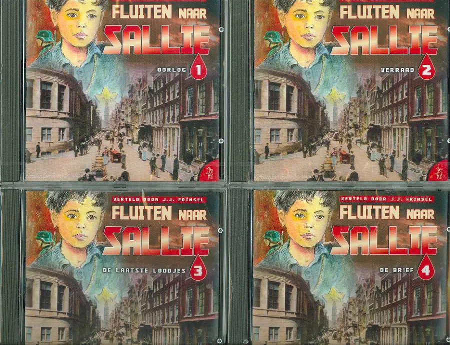 Fluiten naar Sallie luisterboek set 4cd