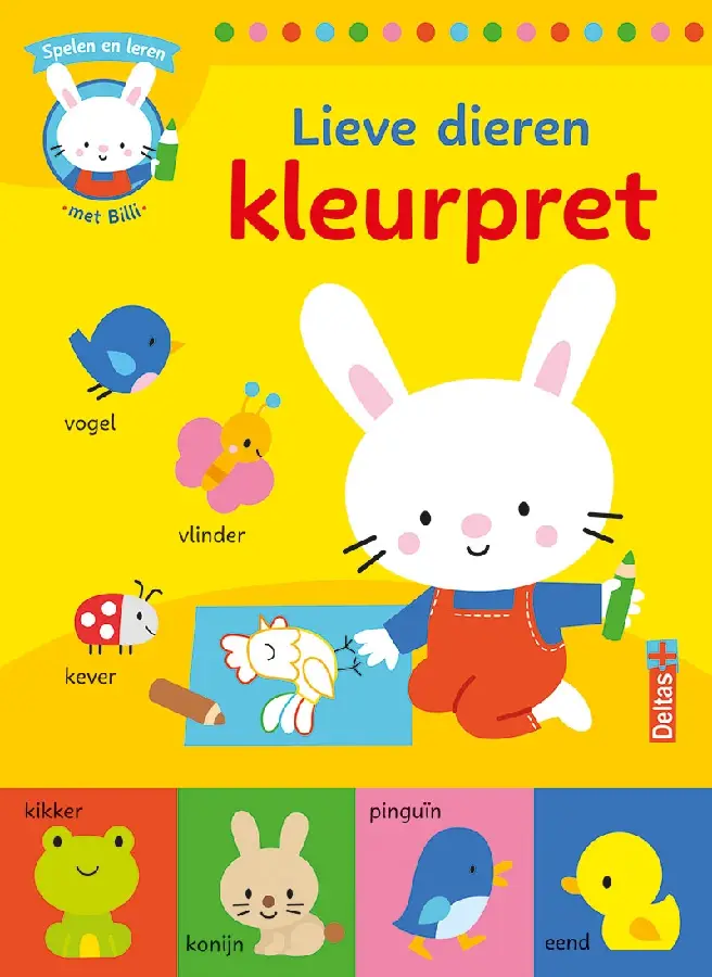 Lieve dieren kleurpret - Spelen en leren