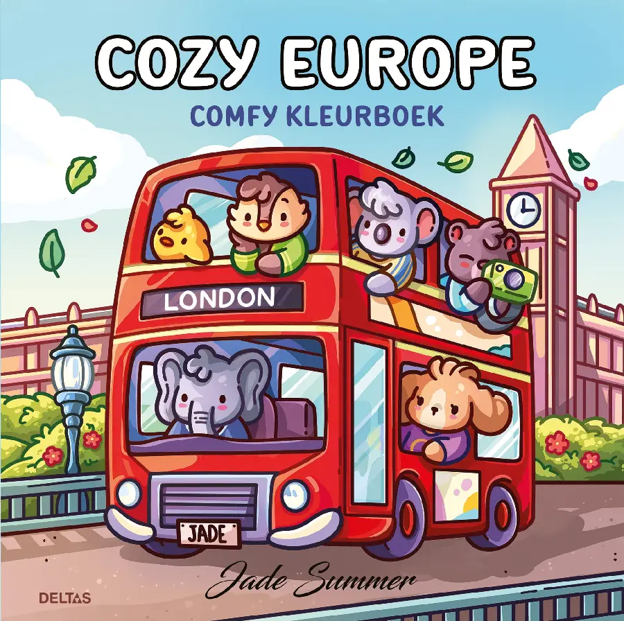 Cozy Europe - Comfy kleurboek Jade Summe