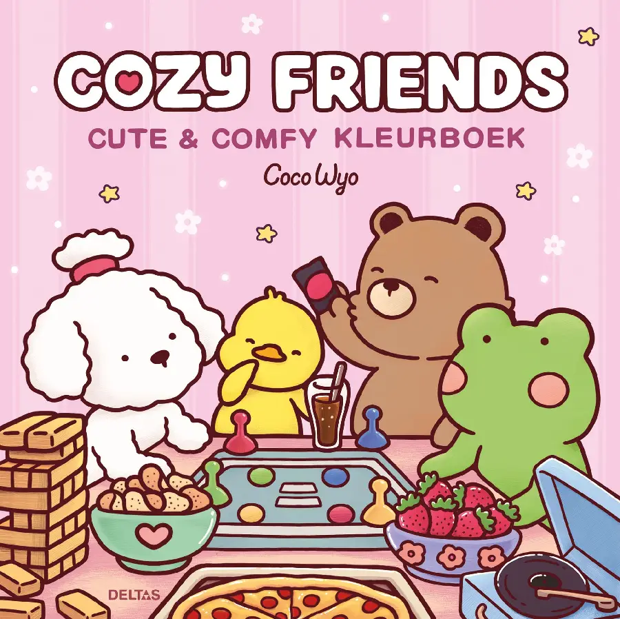 Cozy Friends Cute & Comfy kleurboek Coco