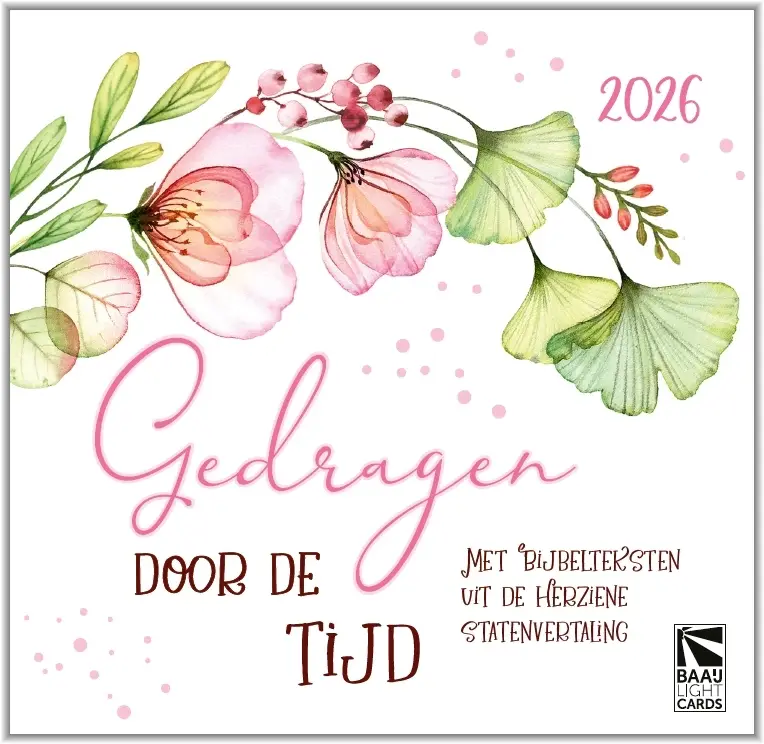 Kalender Gedragen door de tijd 2026