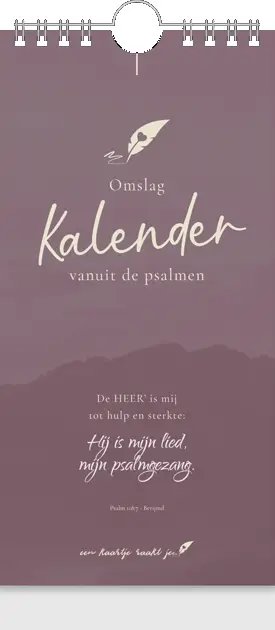 Bureaukalender Psalm Lights