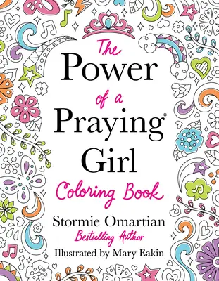 Power of a praying girl coloring book