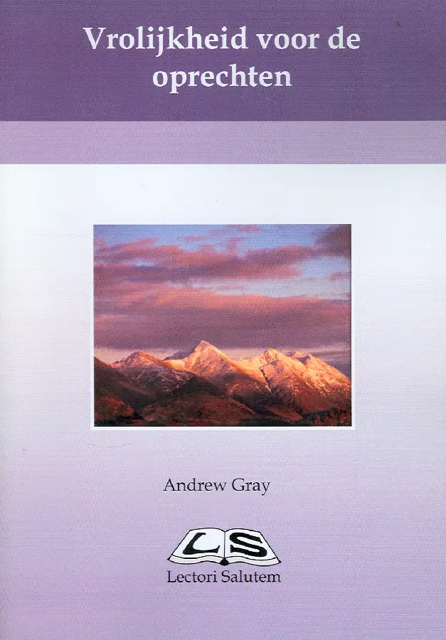 Vrolijkheid voor de oprechten