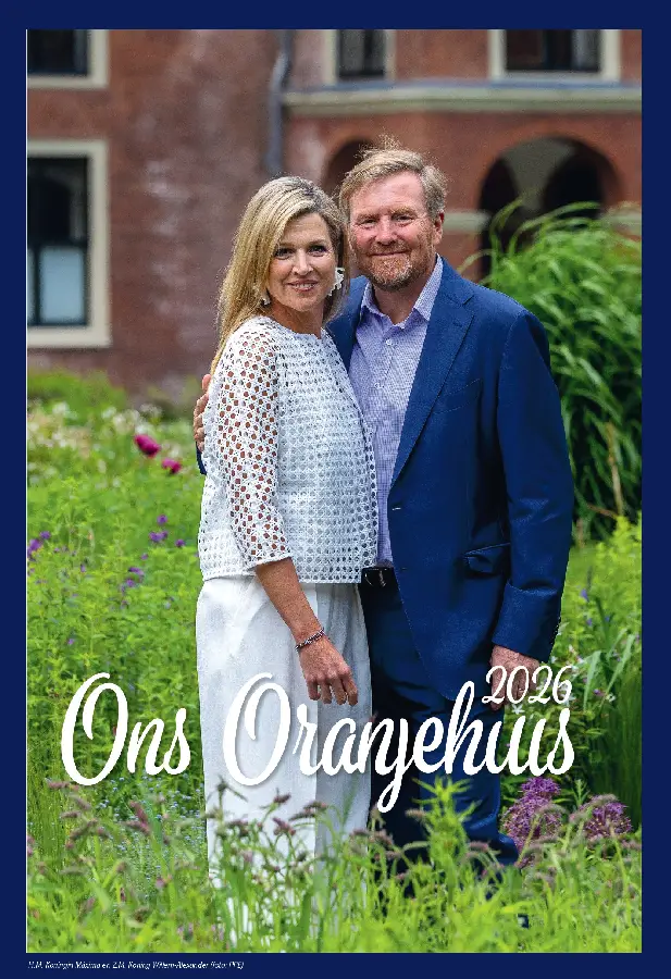 Ons oranjehuis 2026 kalender