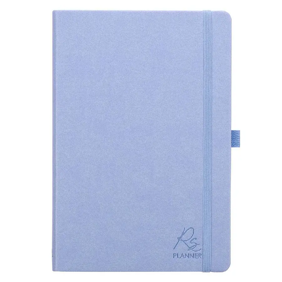 Blue Faux Leather Rolene Strauss