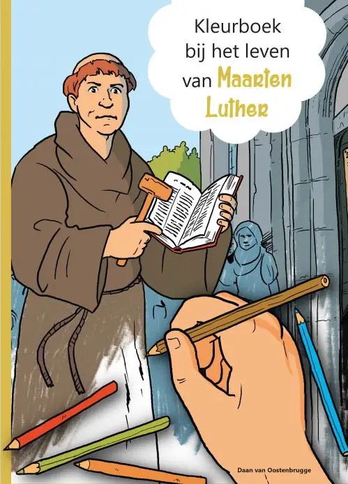 Kleurboek bij het leven van maarten luth