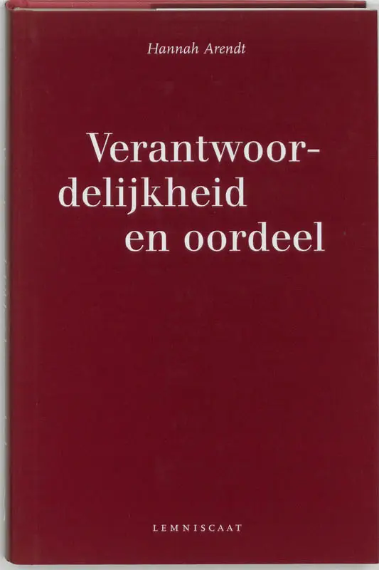 Verantwoordelijkheid en oordeel