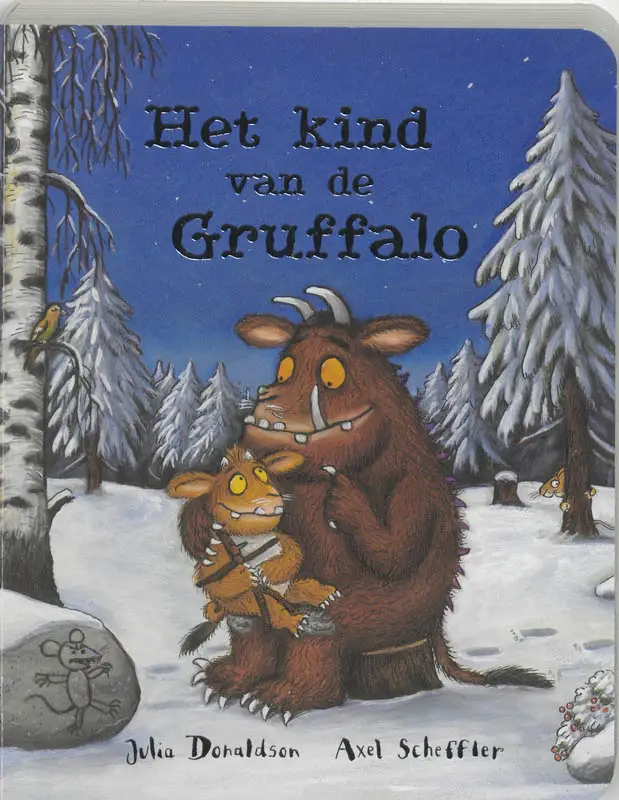 Kind van de gruffalo kartonboek