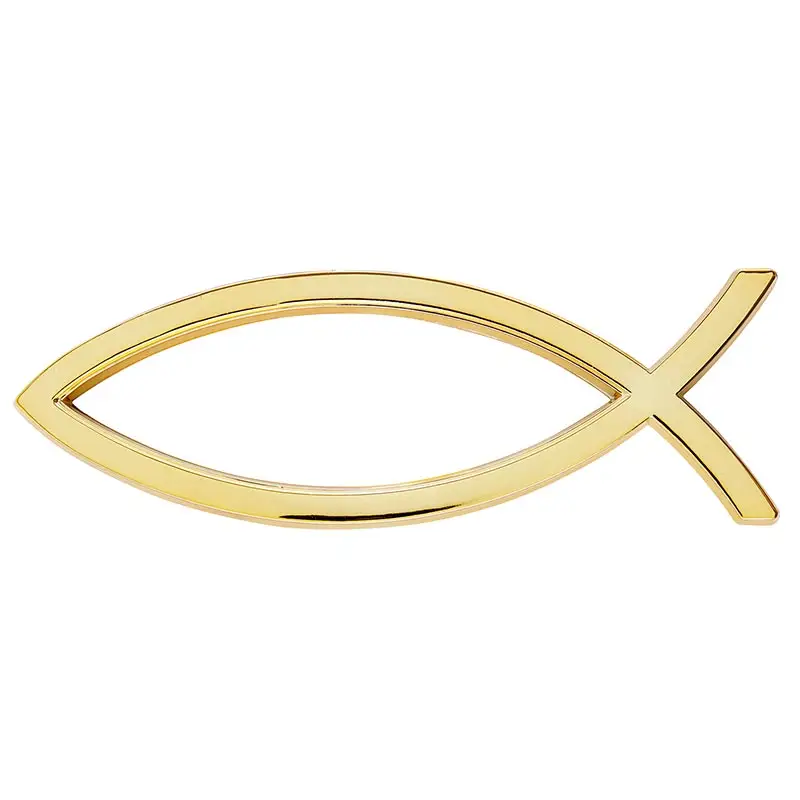 Auto Emblem Ichtus Gold