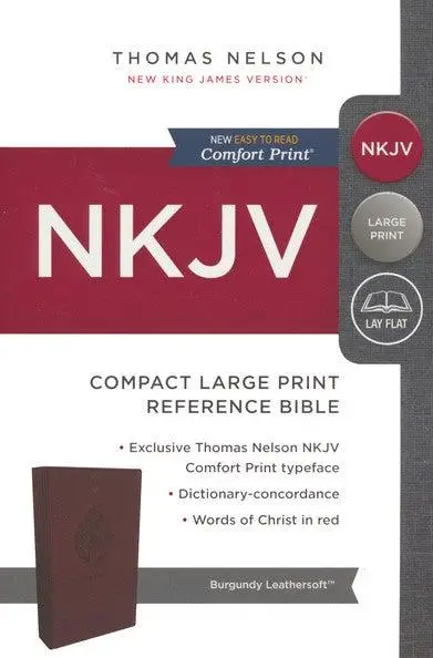 NKJV - Compact LP Ref. Bible