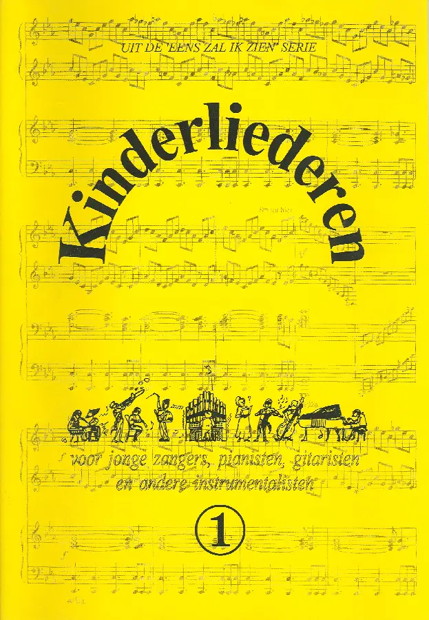 Kinderliederen 1 muziekboek