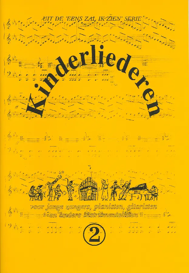 Kinderliederen 2 muziekboek