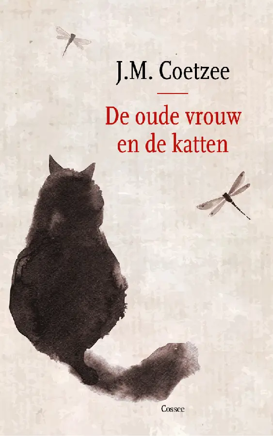 Oude vrouw en de katten