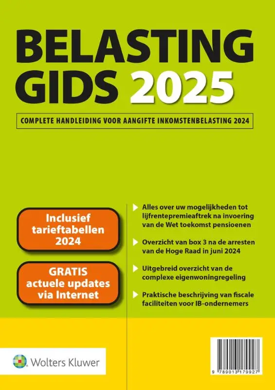 Belastinggids 2025