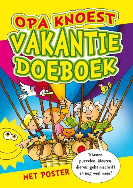Opa knoest vakantiedoeboek + poster