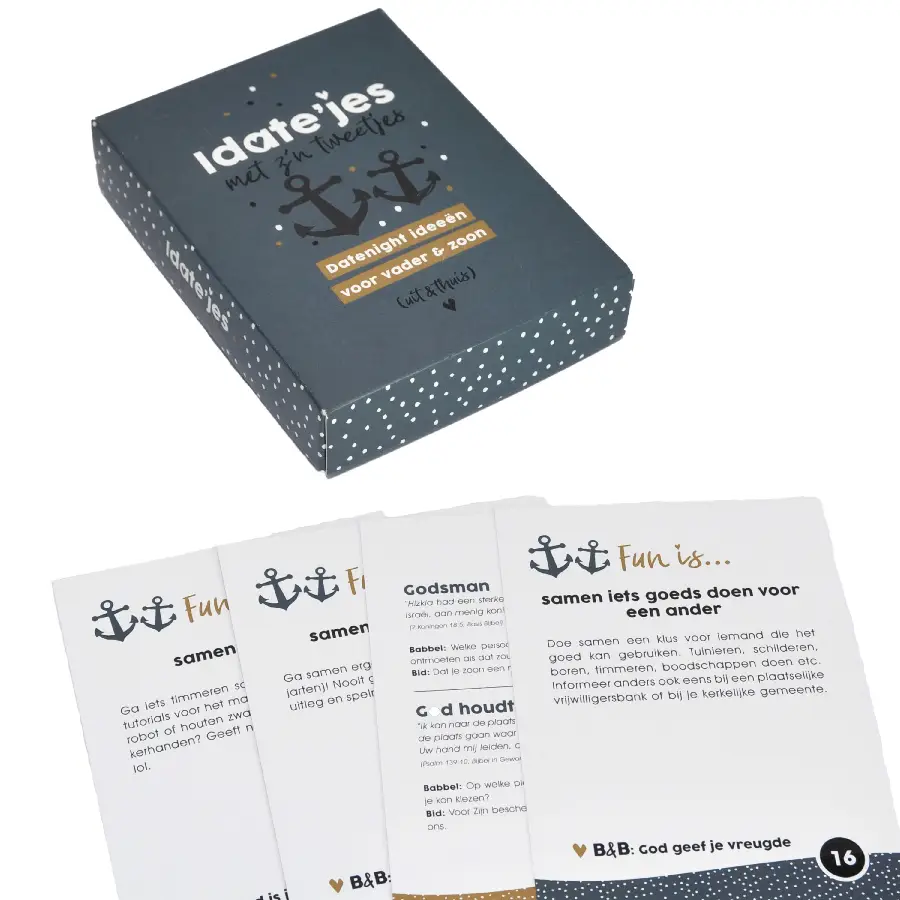 Idate'jes met z'n tweetjes voor vader en zoon