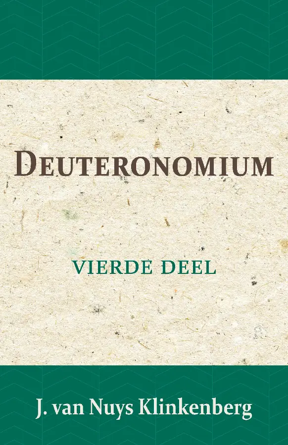 Bijbelverklaring deuteronomium  POD
