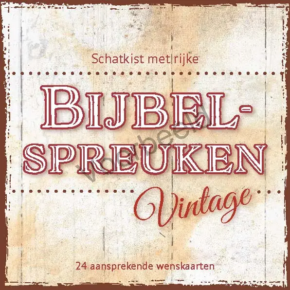 Neerzetboek 2. Bijbelspreuken vintage
