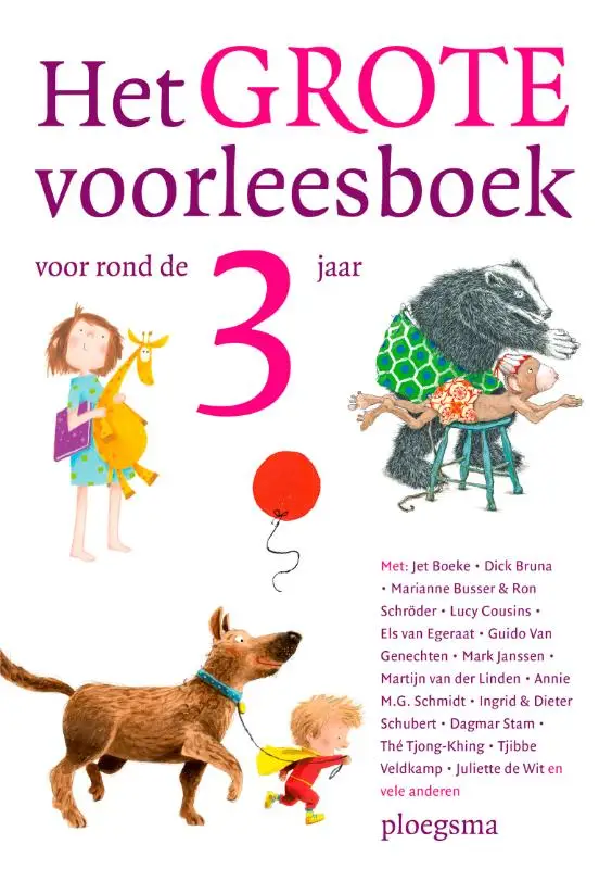 Grote voorleesboek voor rond de 3 jaar