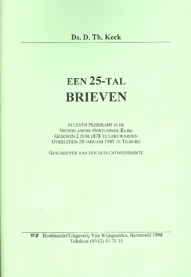 Vijfentwintigtal brieven